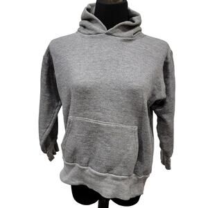 Gym-Master Small Vintage 80s Nova Scotia Textiles TriBlend Hoodie Gorpcore Retro